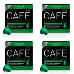 VIAGGIO ESPRESSO - Pack Viaggio Brasil: 40 cápsulas de café para el sistema Nespresso® original