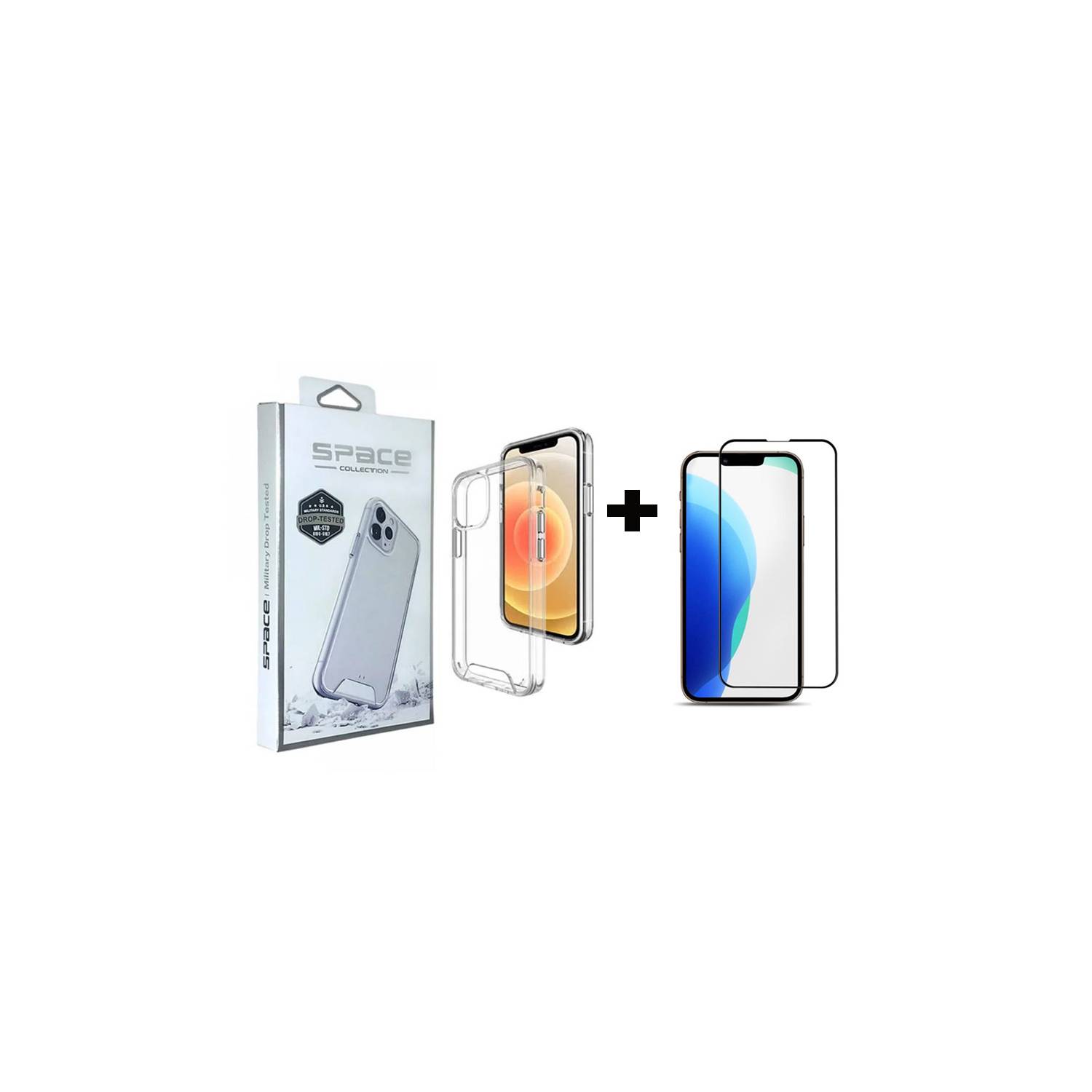 iPhone 12 Pro Max - Cristal Templado Transparente - Fundas City