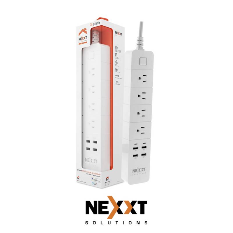 Regleta Inteligente Con Conectores Usb Nexxt Blanco Nexxt Solutions