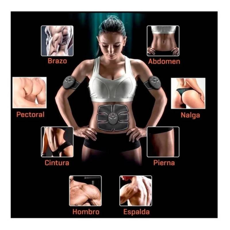 Electroestimulador Abdominal Gym Muscular Smart Fitnes New !