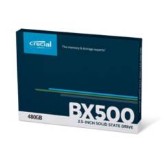 CRUCIAL - DISCO DURO SOLIDO INTERNO SSD 480GB 25 CRUCIAL BX500 CT480BX500SSD1