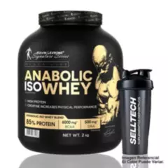 KEVIN LEVRONE - Proteína Anabolic Iso Whey 2kg Snickers  Shakers