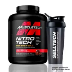 MUSCLETECH - Proteína Muscletech Nitro Tech 100% Whey Gold 5 Lb Chocolate