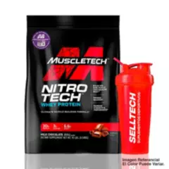 MUSCLETECH - Proteína Muscletech Nitrotech Performance 10 Lb Chocolate