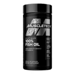 MUSCLETECH - Omega 3 Muscletech 100% platinum Fish Oil 100 caps