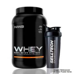 NWB - Proteína NWB Whey Concentrate 3lb Chocolate  Shaker