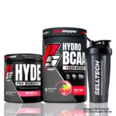 PROSUPPS - Hydro Bcaa Prosupps 30 Sv Fruit Punch+hyde 30 Sv Watermelon