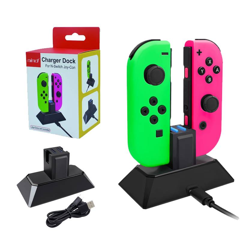 Cargador para Mandos de Nintendo Switch Joy Con