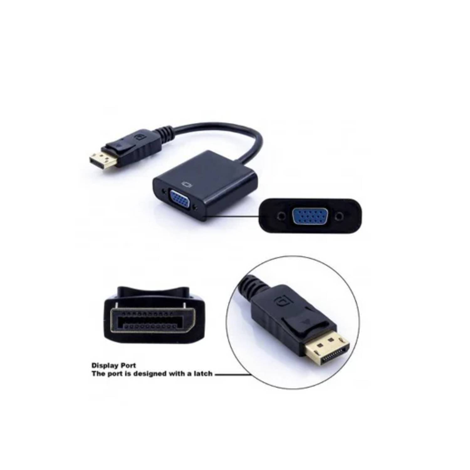 Adaptador Convertidor DisplayPort a HDMI GLINK 4k ultra HD Dp A