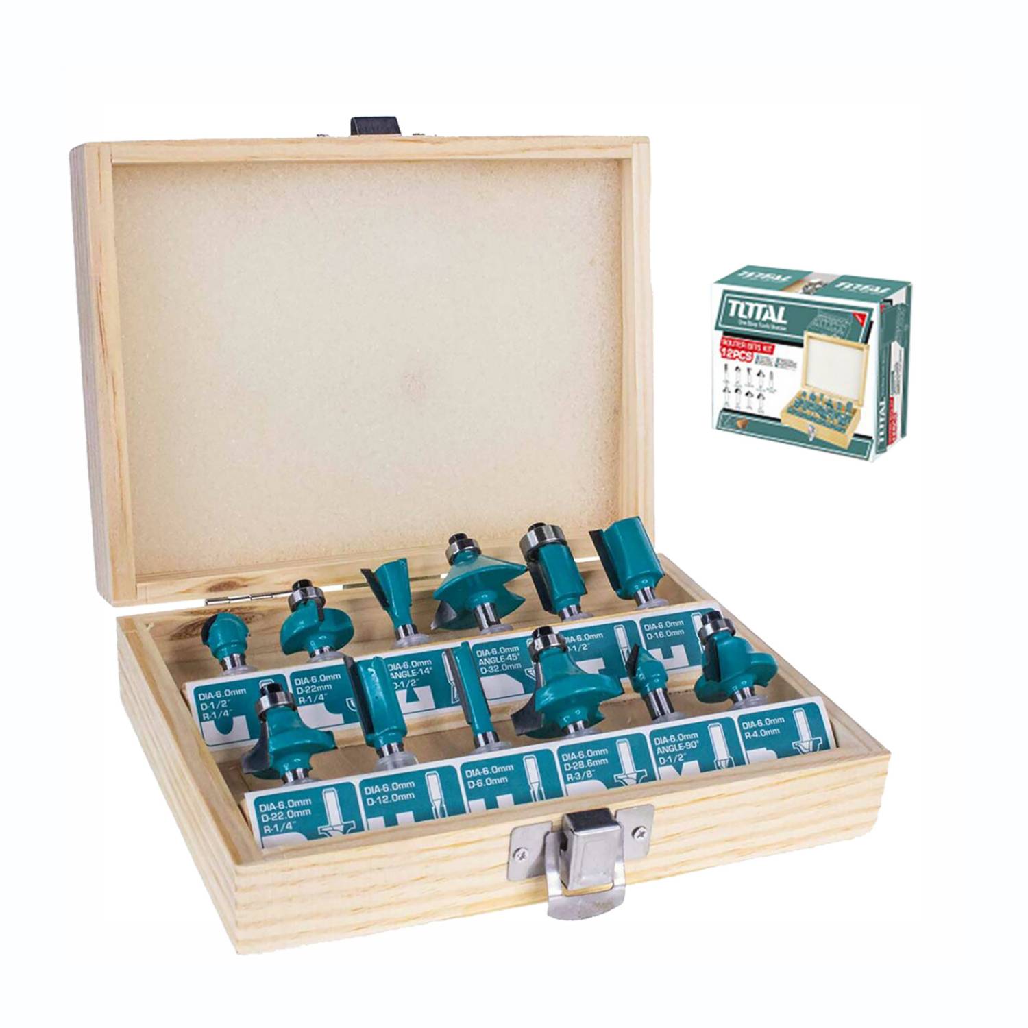 DCT Fresa de roscado de clavijas y espigas de madera - Juego de  herramientas de roscado, caja de rosca macho y hembra y dispositivo de  acero para