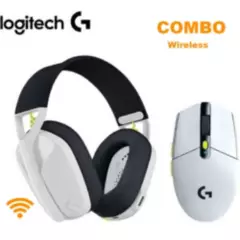 LOGITECH - Combo Auricular Y  Mouse  Logitech G305 G435 Wireless blanco