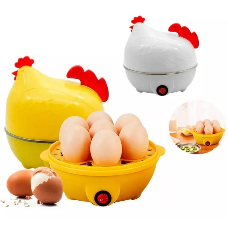 Hervidor de Huevos Mini Hervidor Eléctrico de Huevos Capacidad para 7 Huevos  Hervidor de Huevos para Uso en la Cocina Batata Y Maíz Son Igualmente  Aplicables ANGGREK Otros