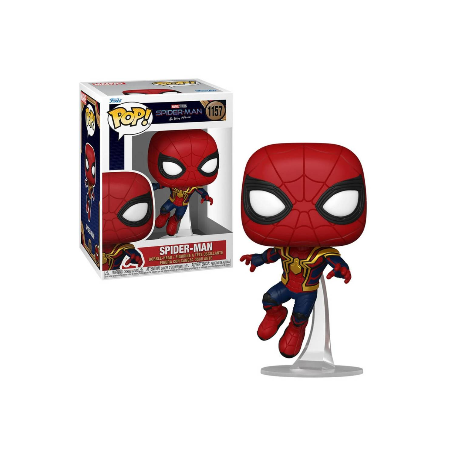 Funko Pop SpiderMan - Hombre Araña No Way Home Tom Holland FUNKO |  