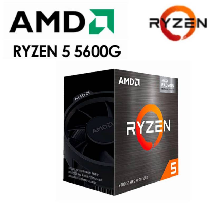 Computadora PC GAMER RYZEN 5-5500 Ram 16GB HDD 1TB +SSD 480GB VIDEO RX 550  4GB MONITOR 24 FHD