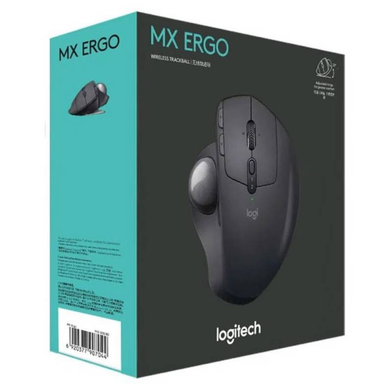 Mouse Wireless Logitech MX Ergo Mouse Trackball Ergonomico