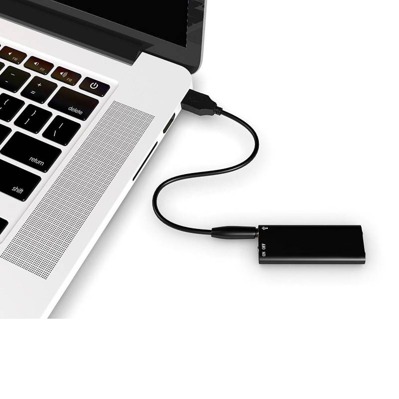 Memoria USB Espia - Grabadora De Voz - Bateria para 10 horas Grabando OEM