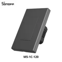 SONOFF - Interruptor Inteligente Sonoff M5 1 boton Domotica Alexa Google Home