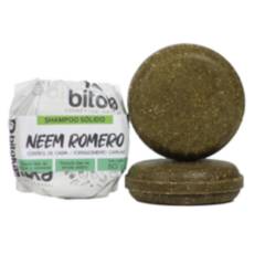 BITOKA - Shampoo Sólido Bitoka Fortalecimiento Capilar y Caspa de Neem y Romero