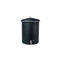 ECOFILTRO - Purificador y dispensador de agua Ecofiltro acero vitrificado 25L - negro mate