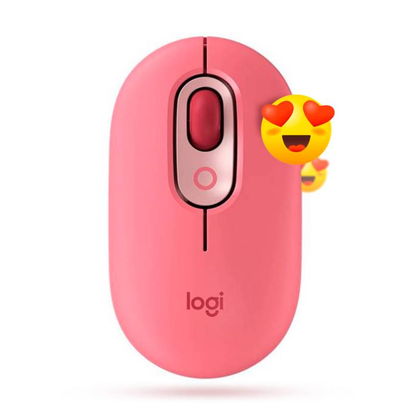 POP MOUSE - Mouse Wireless con Emoji personalizzabile - Menta