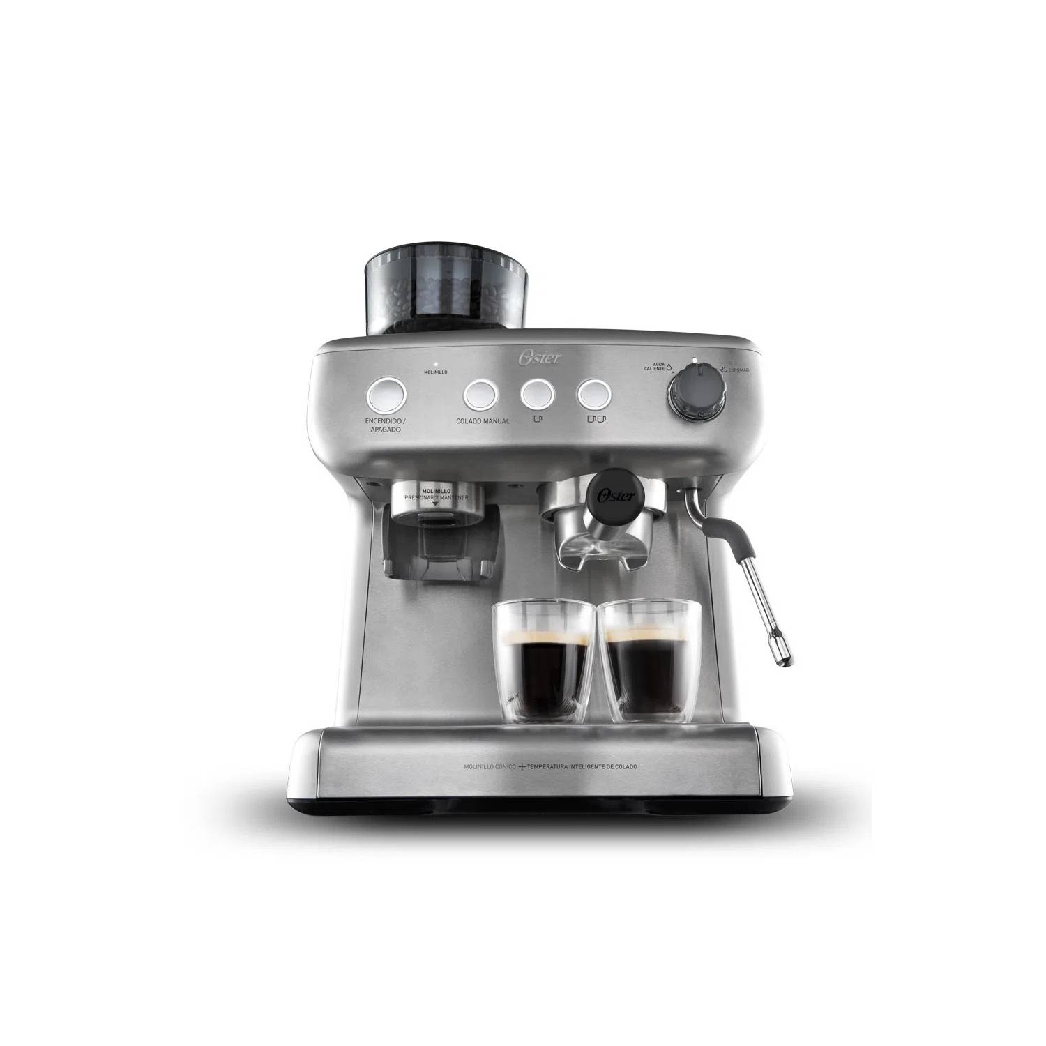 Maquina de Café Espresso 1350W. 15bar. (Con moledor de granos