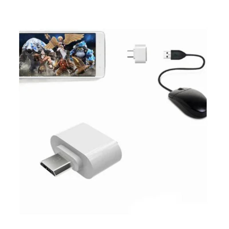 Adaptador Convertidor Micro USB macho a USB 2.0 Hembra OTG 5Pin Enchufe