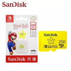 SANDISK - Memoria MicroSD Sandisk 256GB para Nintendo Switch y Switch Lite