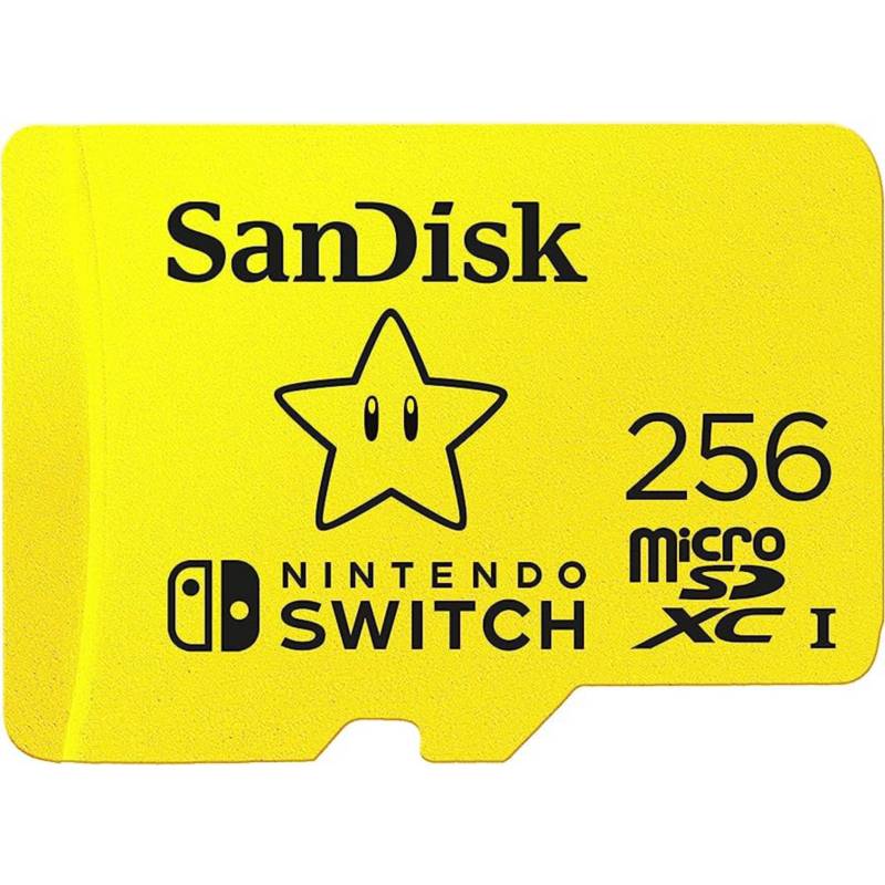 audiencia No complicado llenar Memoria MicroSD Sandisk 256GB para Nintendo Switch y Switch Lite SANDISK |  falabella.com
