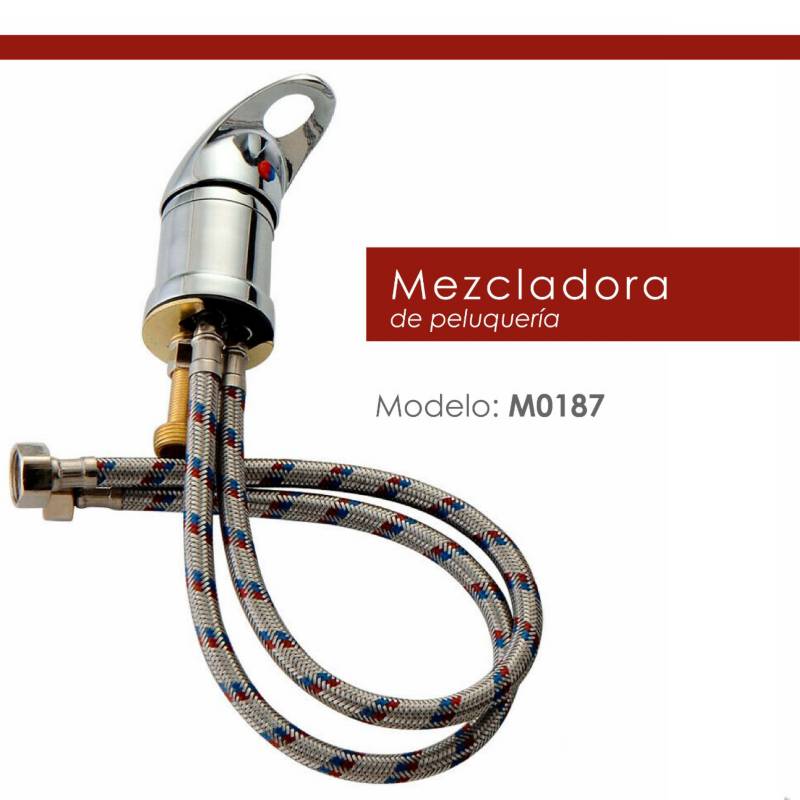 MEZCLADORA MONOCOMANDO LAVACABEZA PELUQUERIA M0187