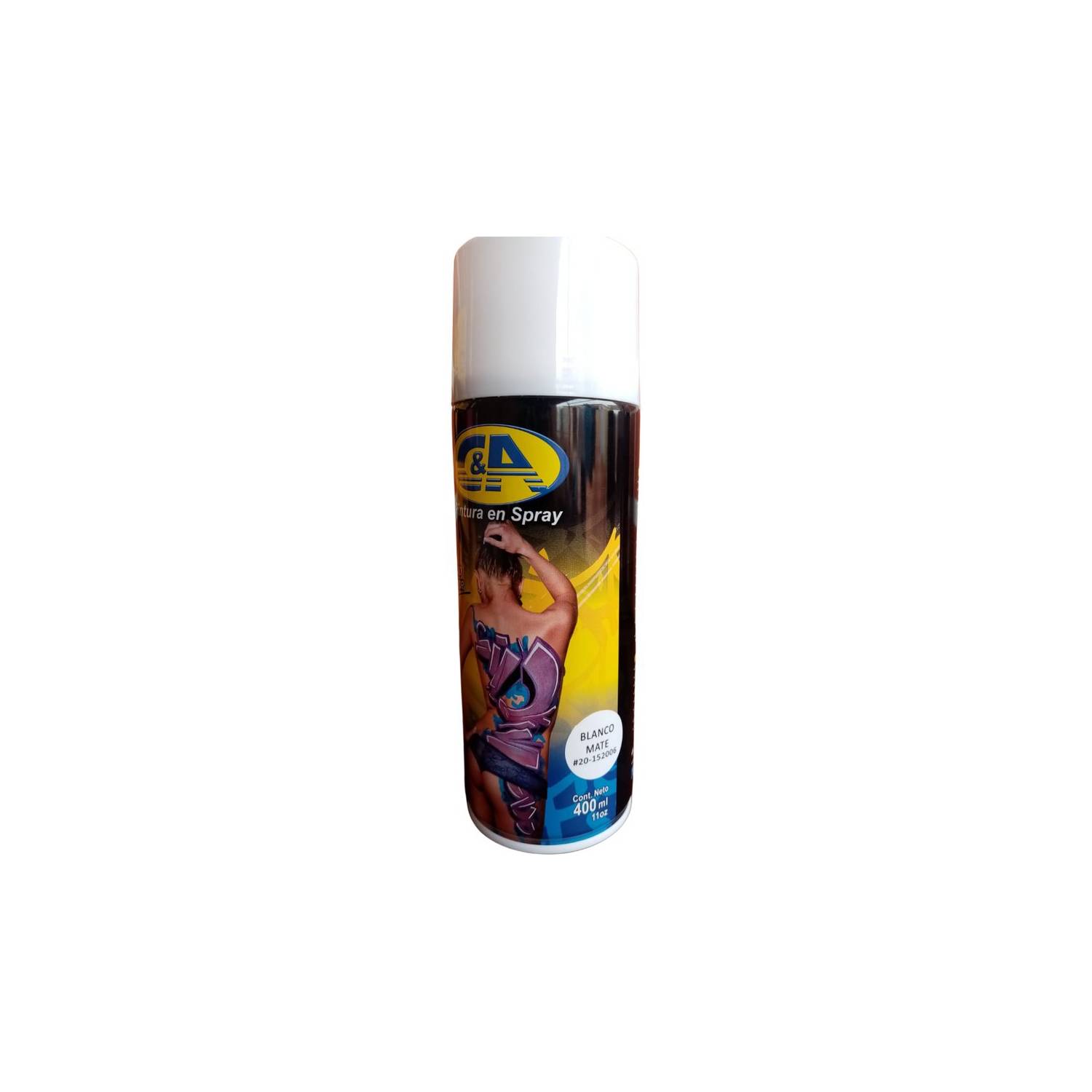 Pintura En Spray Blanco Mate - Dap - Cemaco
