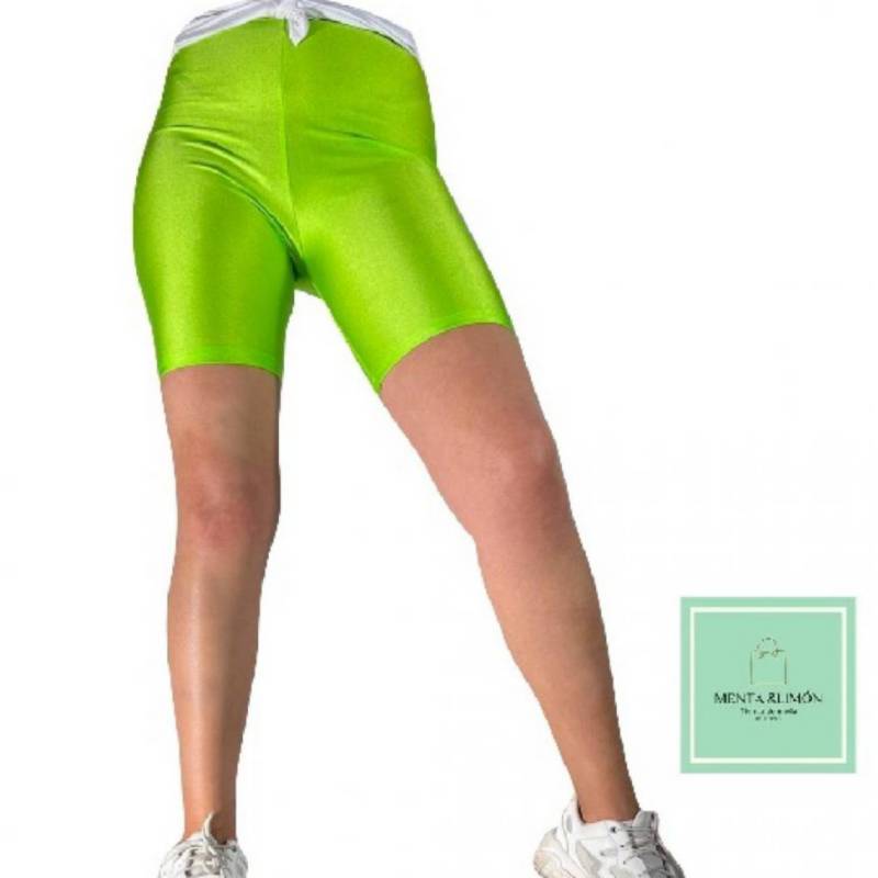 Biker ropa deportiva mujer gym short deportivo leggings lycra GENERICO