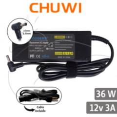 CHUWI - Cargador Chuwi Advance- 12v 3a 36w-35135mm