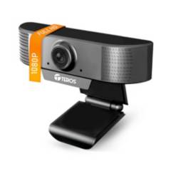 TEROS - Camara Web cam Teros TE-9070 Full HD 1080P 30fps Micrófono USB - Negro