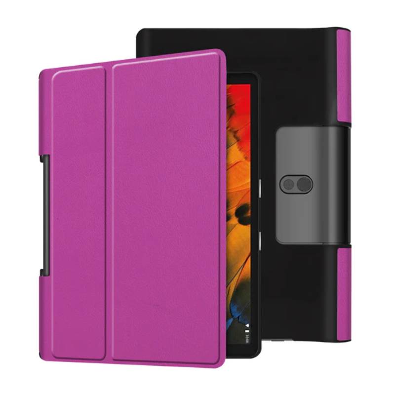 Funda Book Cover Para Tablet Lenovo Yoga Smart Tab 101 Ytx705f Morado Generico 1488