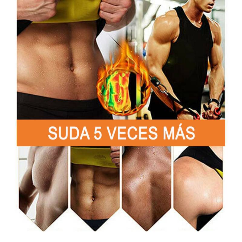 CHALECO TERMO REDUCTOR SAUNA DE NEOPRENO DE HOMBRE GENERICO