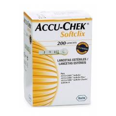Lancetas Accu-Chek - 200 UND - Lancetas 200 Und