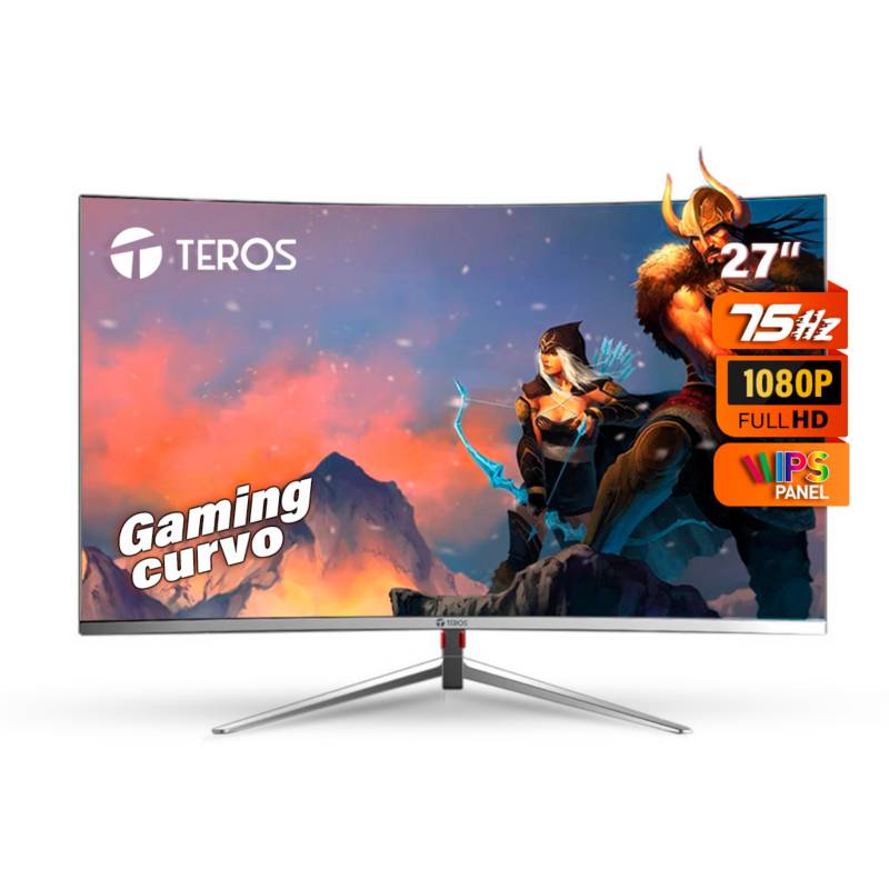 Monitor Teros TE-3177N Curvo 27 IPS 75HZ 1MS Full HD TEROS