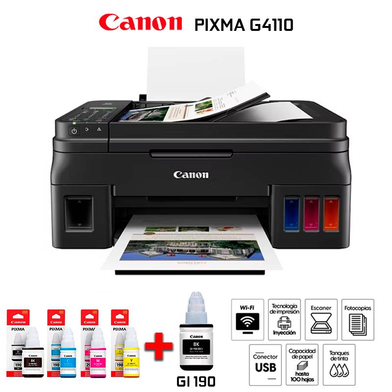 Impresora Canon Pixma G4111 WiFi/ADF