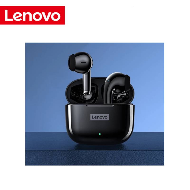 Lenovo LP40 Pro Auriculares Inalámbricos con Cancelación de Ruido,  Audífonos TWS con Bluetooth 5.1, Cascos Deportivos con Control Táctil,  Dispositivo