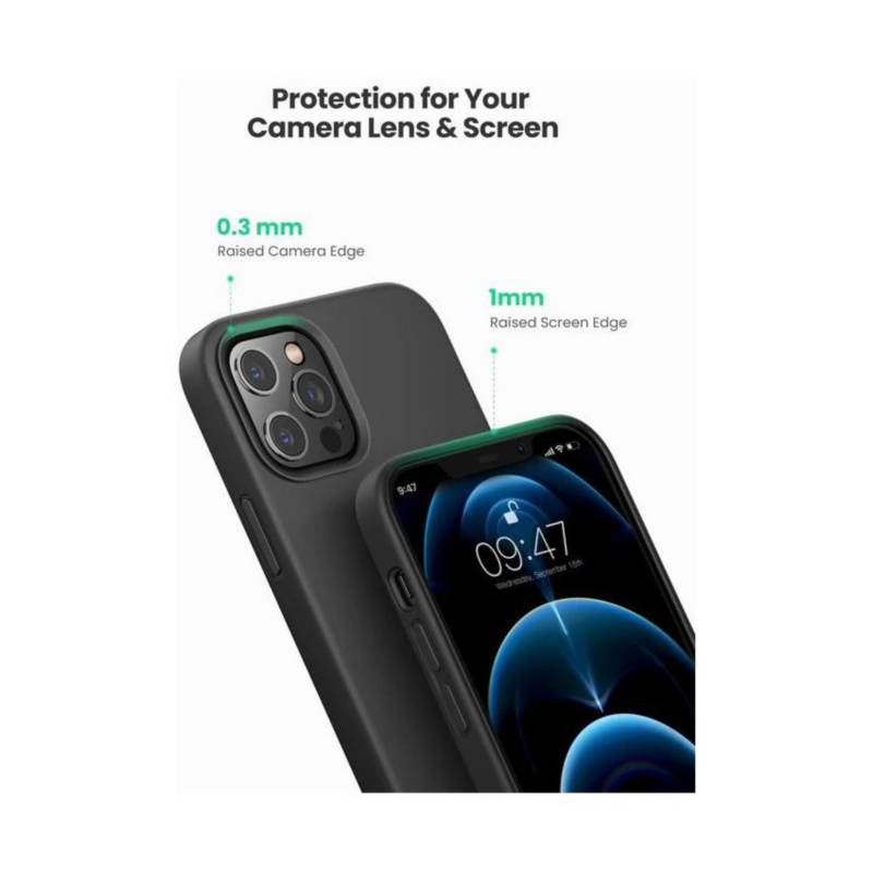 UGREEN - Case protector ugreen para iphone 12 mini 5.4'' negro