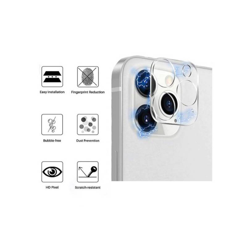 Pack/Vidrio Templado Protector Pantalla y Cámara iPhone 14 Pro Max
