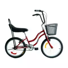 BOX BIKE - Bicicleta Box Modelo Hi Riser Aro 20 - Rojo