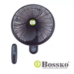 BOSSKO - Ventilador De Pared Bossko 16"  con Control Remoto  BK-8210PD