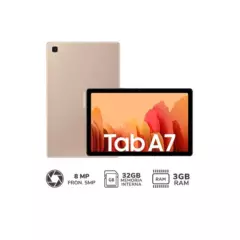 SAMSUNG - Tablet Samsung Galaxy Tab A7 SM-T500 10.4” 3GB 32GB Wi-Fi Android 10 Dorado