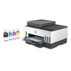 HP - Impresora Multifuncional HP Smart Tank 750 Color Wifi Dúplex ADF