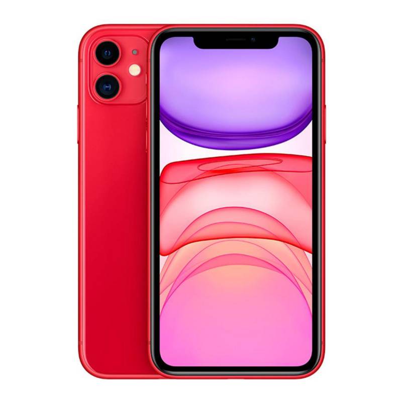 APPLE - Celular Apple iPhone 11 Rojo 64 GB Reacondicionado