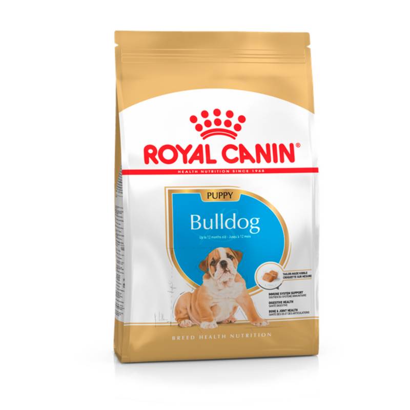 ROYAL CANIN - Comida para Cachorros Raza Bulldog Royal Canin 12Kg