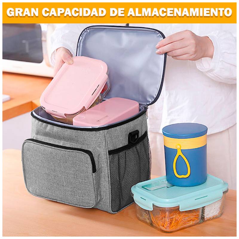 Lonchera Térmica para Comida Impermeable PL 02X Y Lonchera 3