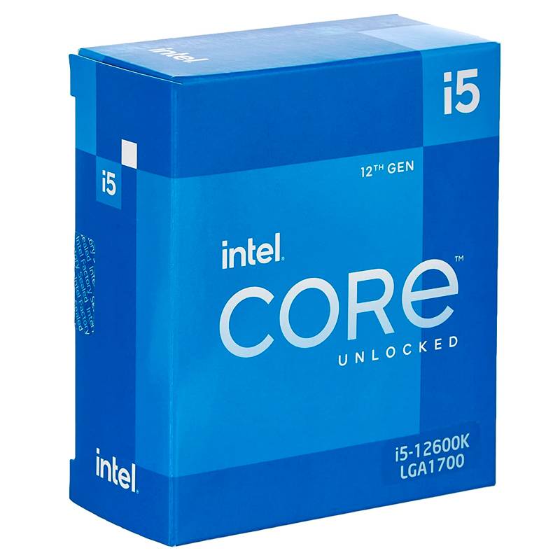INTEL - Procesador Intel Core i5-12600K 3.70 / 4.90GHz, 20MB Caché L3