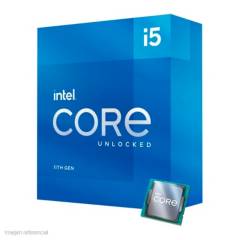 Procesador Intel Core i5-11600K 3.90/4.90 GHz, 12 MB Caché L3, LGA1200